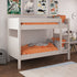 New Classic Bunk Bed Frame Only White